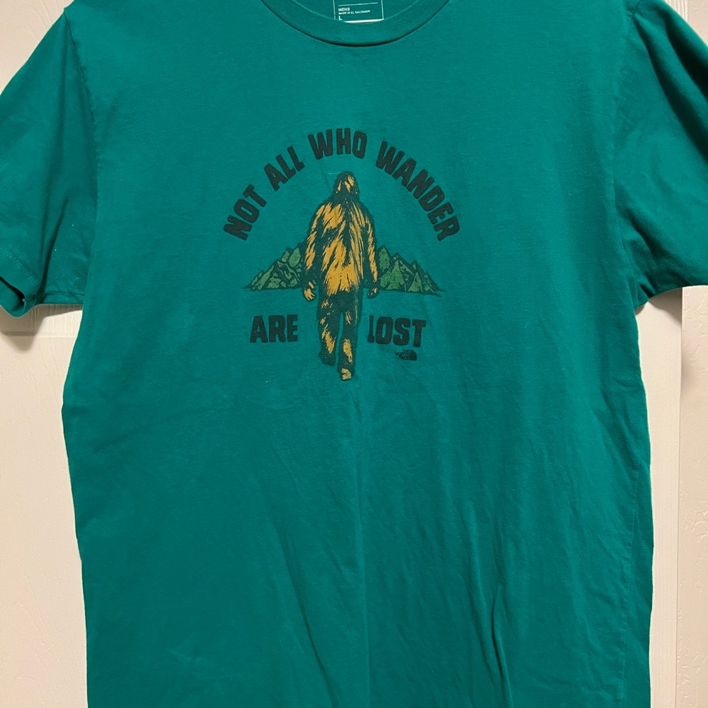 Northface Not all that wander t-shirt